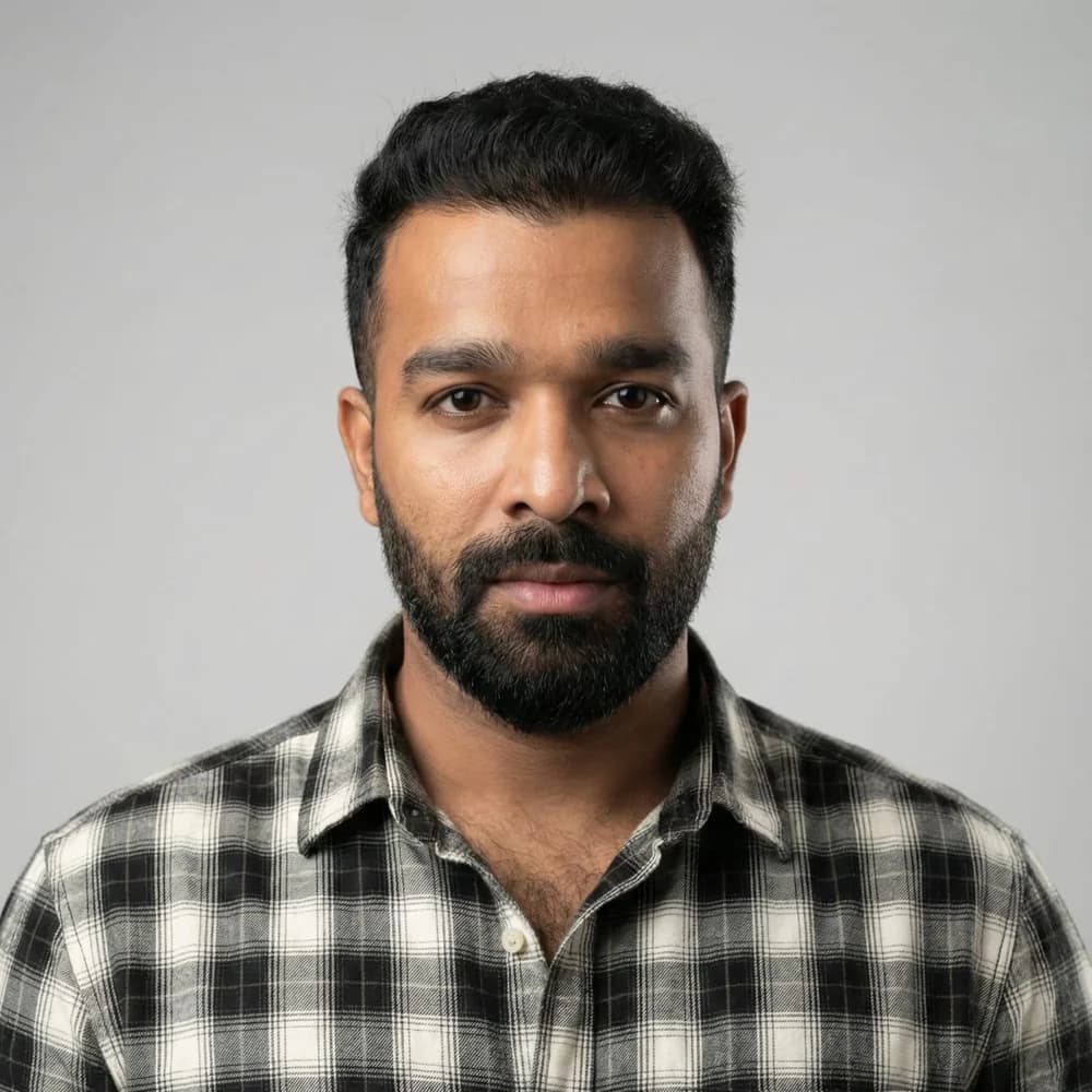 Portrait of Vishnu Anilkumar